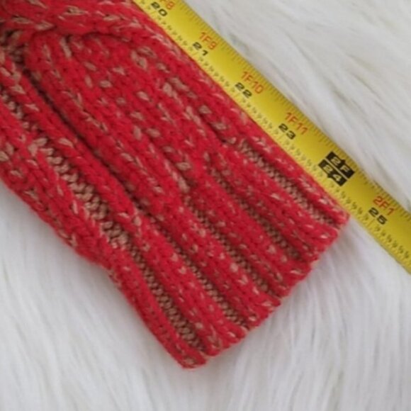 Madewell Chunky Cable Knit Wool Blend Sweater - Picture 10 of 11